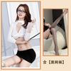 Sex Lingerie Women's Sexy Secretary Uniform Suit Skinny Hip Wrap Uniform Seduction Suit Cosplay