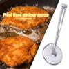Filtru cu clemă pentru prăjirea uleiului, lingură din oțel inoxidabil pentru legume, gustări, strecurătoare pentru alimente prăjite, pentru ornamente de bucătărie de uz casnic, lingură de filtru