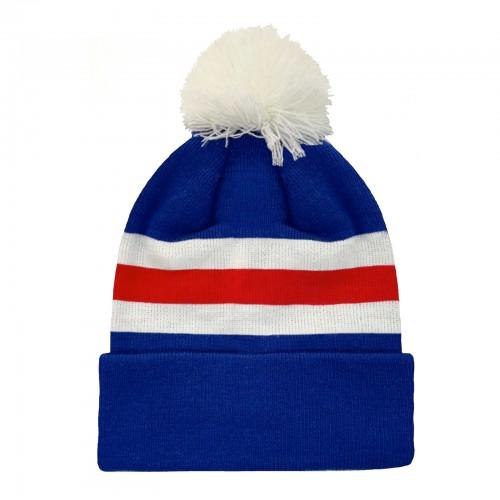 Fan Originals Rangers Contrast Striped Beanie
