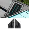 Toyota CHR IZOA Carbon Fiber Rear Triangle Window Decorative Sticker