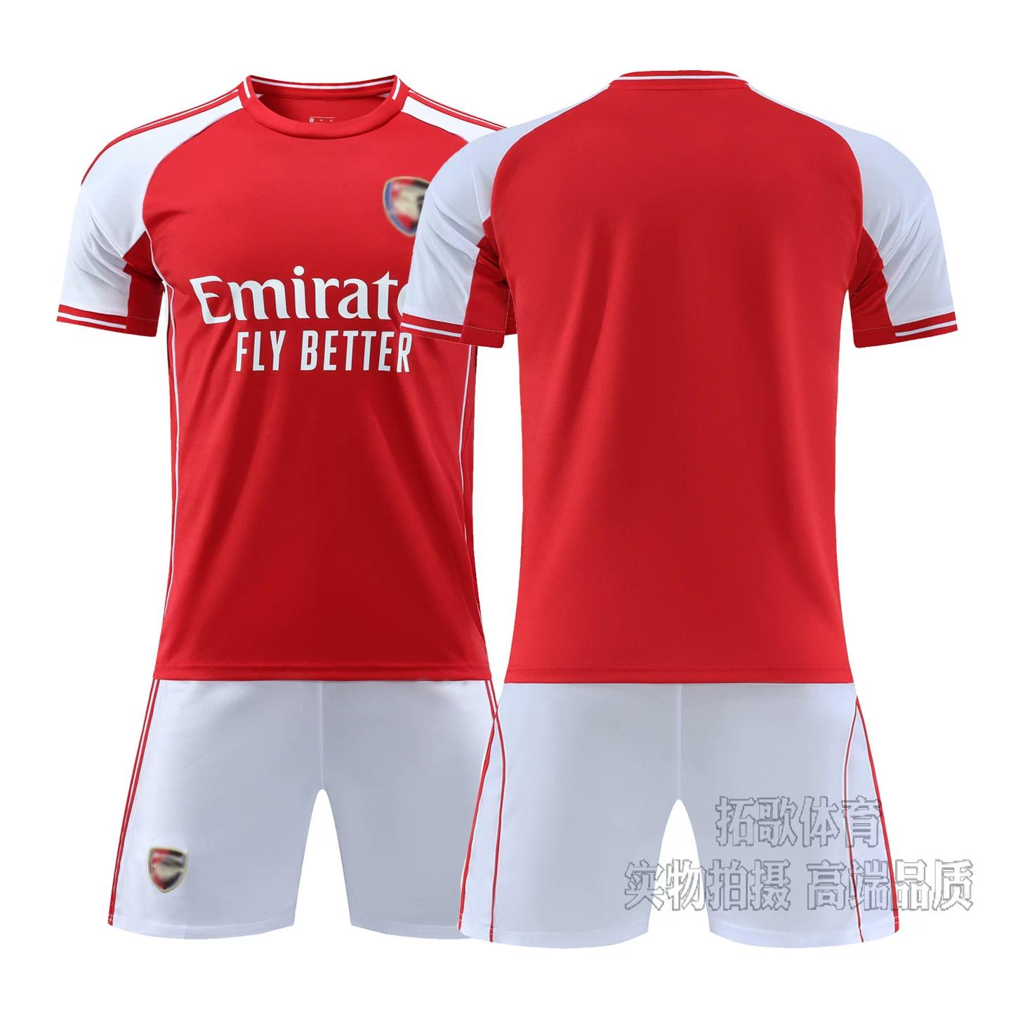 2526 Arsenal Home Football Jerseys Red S