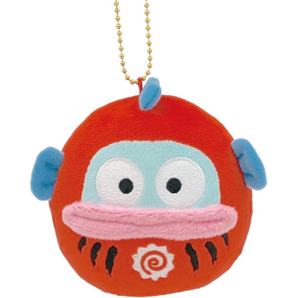 Nakajima Corporation Hangyodon Mascot Collection Daruma Plush Toy 208934-25