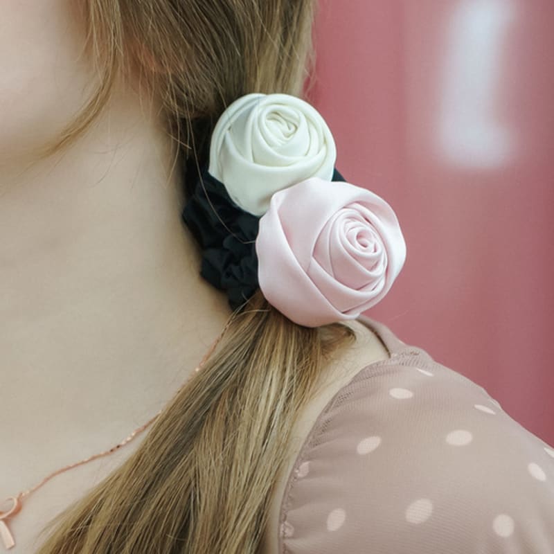 

меминн розовая резинка для волос Rose Shoe Shoe (PK)