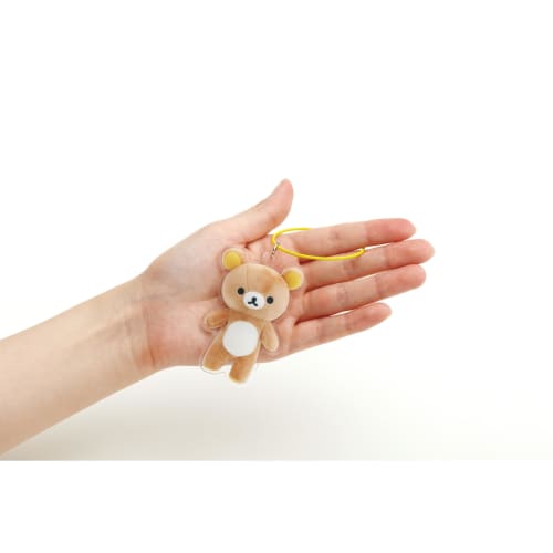 San-X Rilakkuma "Choose Friends" Acrylic Keychain, Rilakkuma, AB28301, H75 x W53mm