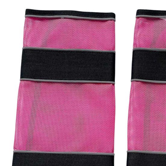 2Pcs Horse Fly Boots Mesh Horse Leg Protectors Universal Horse Leg Wraps Fly Boots for Improved Safety from Fly Bites Reduces Stomping And Leg Fatigue