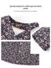 Grandma's Winter Floral Cotton Jacket with Velvet Lining - Warm, Thickened, Small Size for Elderly Women