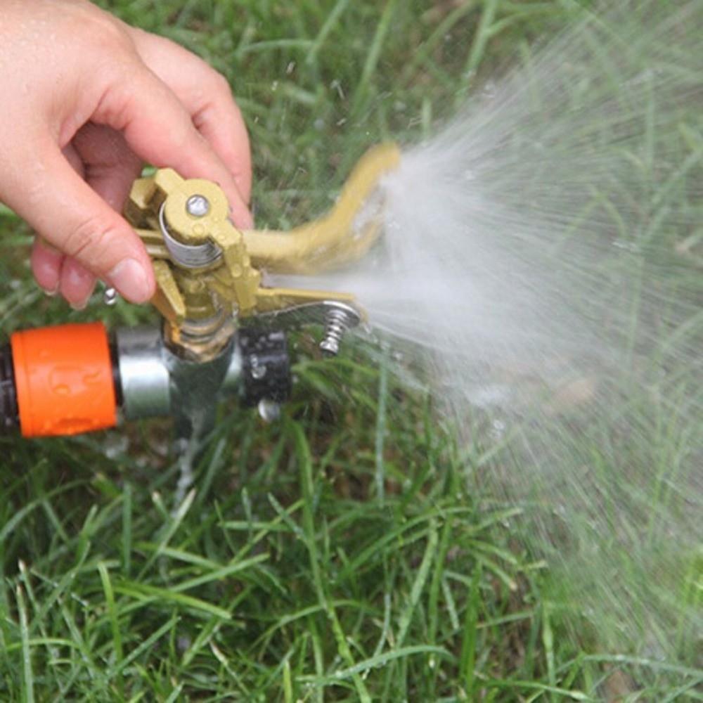 Adjustable Nozzle Rotating Sprinkler 360° Rotation Garden Spray Nozzle  for Vegetable Field Orchard