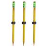 1/2/3/5/10Pcs Nut Decompression Pen Stress Relief Threaded Wooden Pencil Students School Work Anxiety Relief Silent Calming Rotating Nut Fidget Pencil