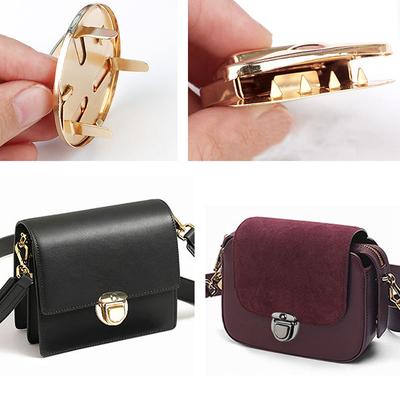 Metallverschluss für Taschen, Schnallenverschluss für Handtaschen, Umhängetaschen, Geldbörsen-Zubehör