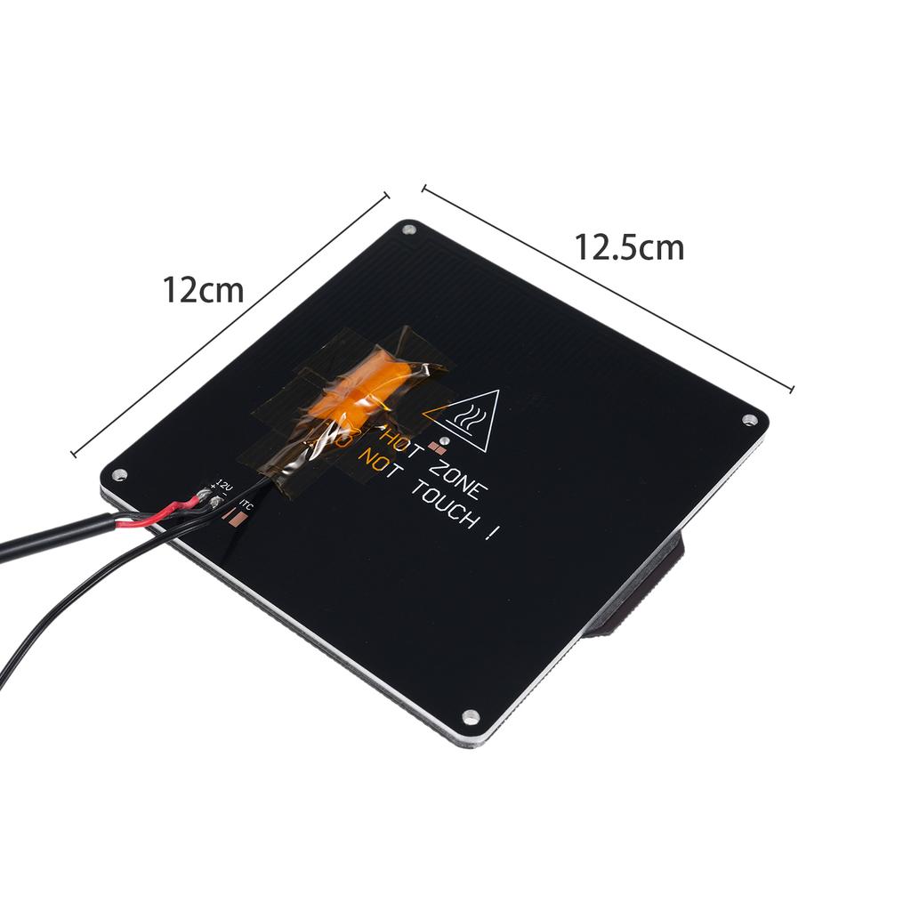 100x100mm Heizbett 30W 3D-Druckerzubehör Magnetische Heizplattform Kompatibel mit EasyThreed