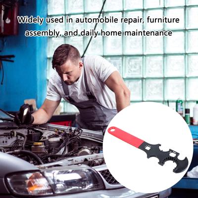 Multi Function Lock Spanner Wrench Heavy Duty Carbon Steel for Equipment Maintenance Nut Removal and Automotive Repairs