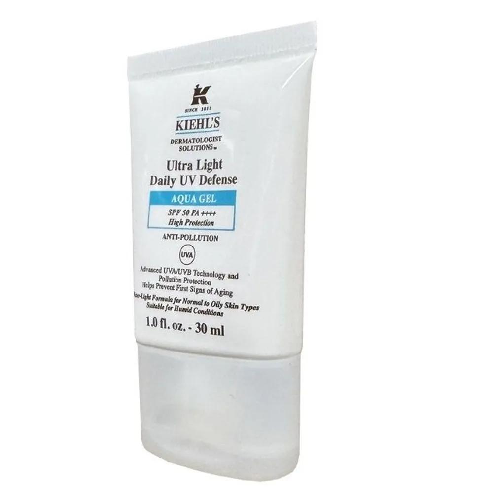 (No case) Kiehls Ultra Light Daily UV Defense Aqua Gel Sunscreen 30ml
