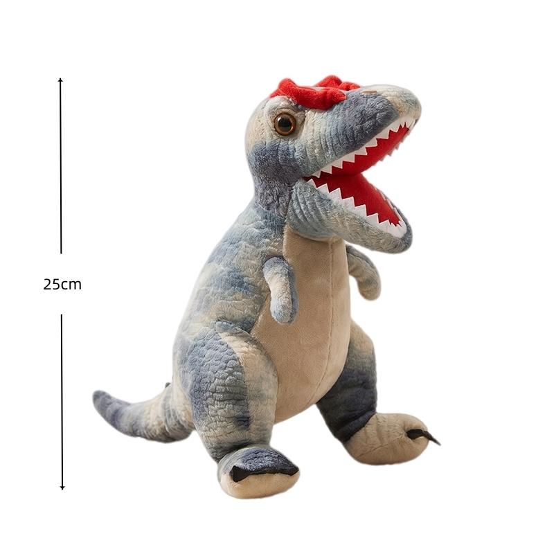 Jurassische Dinosaurus Pluche Speelgoed Levensgetrouwe Triceratops Pterosaurus Tyrannosaurus Rex Velociraptor Poppen Grappig Kinderspel & Lesmateriaal