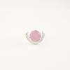 Rose Chalcedony Gemstone 925 Sterling Silver Handmade Gift Jewelry Women Ring RR-48-18