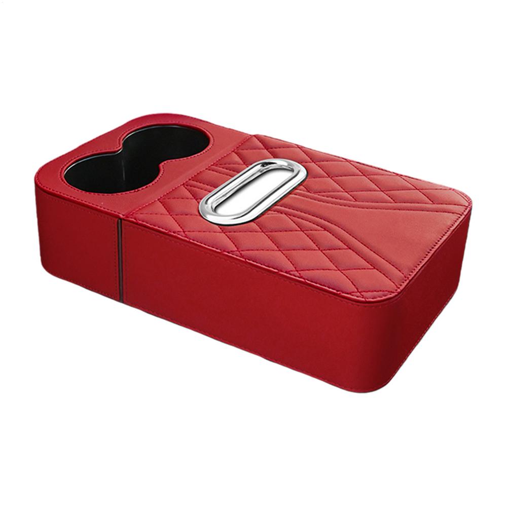 

Car Armrest Storage Box Raised Center Console Pad Vehicle Armrest Elbow Pad For Daily Commuting Travel Driving Truck SUV Vehicle красный