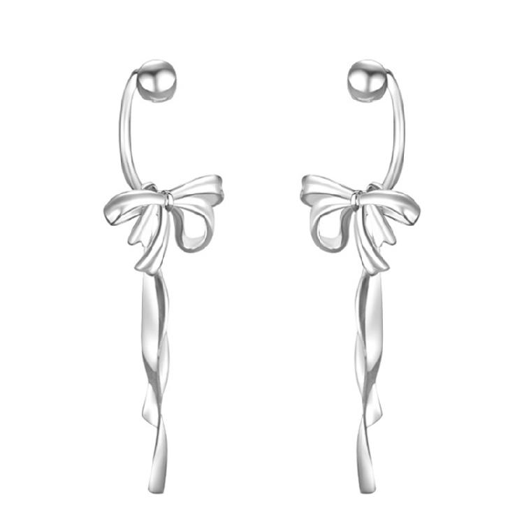 Trendy Bowknot Earrings Adornment Fashion Ear Studs Jewelry Ear Rings for Women 1