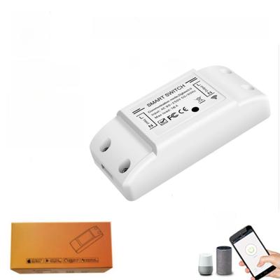Tuya Akıllı Mini WiFi Anahtarı Ses Kontrolü ve Uygulama Zamanlayıcısı ile