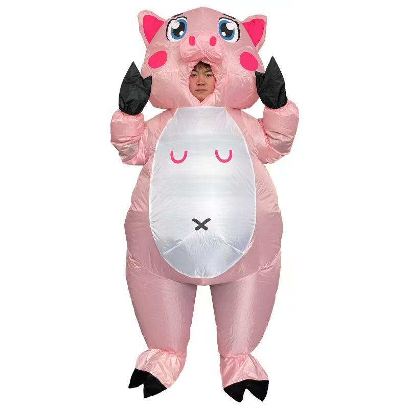 Inflatable Cow Costume - Halloween Party & Stage Performance Outfit