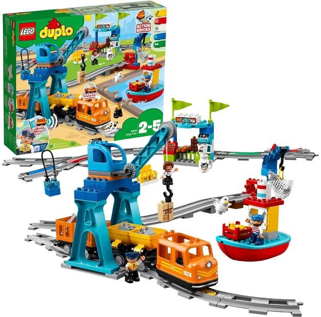 

LEGO DUPLO 10875 Грузовой поезд со звуком