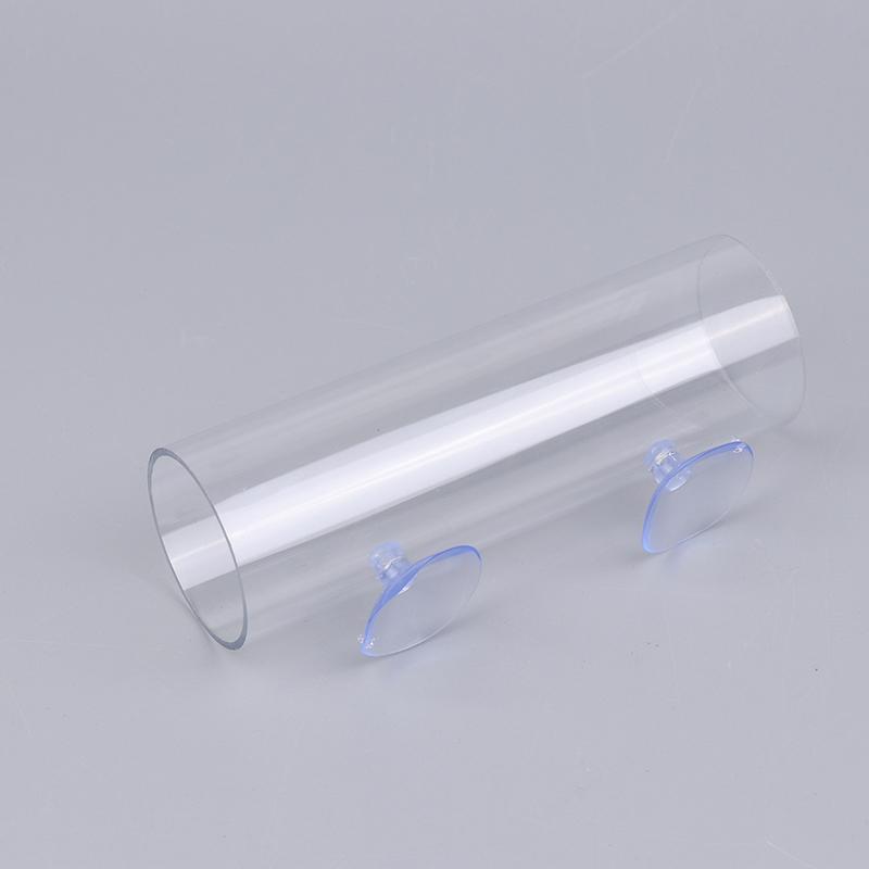 1Pcs Betta Fish Acrylic Tube Tunnel Hollow Design Fish Tank Decorations For Better Observation Fish Improves Betta'S Health