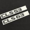 FUP1 3D Chromowane Litery ABS Naklejka z Emblematem na Tylną Klapę Samochodu Dla Mercedes CLS 53 63 AMG W218 W219 CLS53 CLS63 Logo Akcesoria Samochodowe