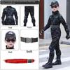 Children's Special Forces Combat Uniform New Camouflage Training Suit Black Eagle Camouflage Suit Performance Suit
