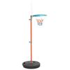 VidaXL Portable Adjustable Basketball Set Sport Basketball Hoop and Basketball Game Set Children Boys 80356