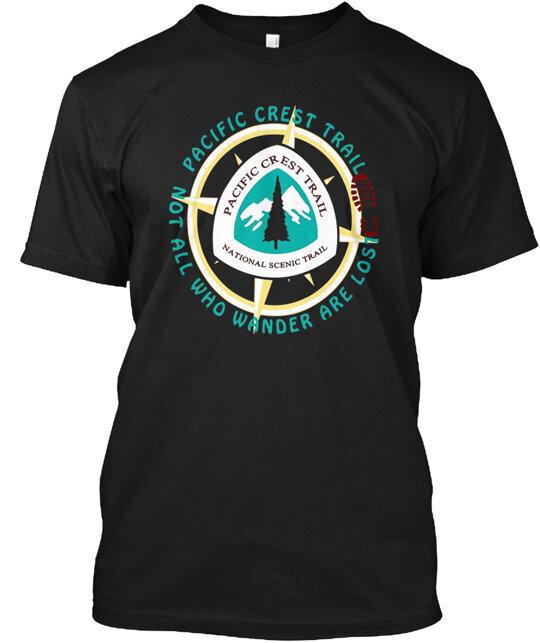 

Pacific Crest Trail Hiking By Ranger TShirt Made In the USA Size S To 5XL Unisex T-Shirt - Men s Summer Cotton Graphic Tee S разноцветный