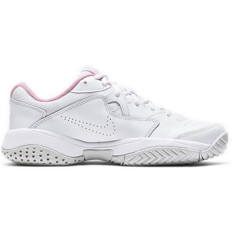 Nike Womens Court Lite 2 'White Pink Foam' (women's sizes) White / Pink Foam / Photon Dust Tennis Shoes AR8838 104