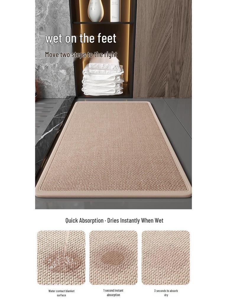 Sali Ma Halkfri Vattenabsorberande Badrumsmatta