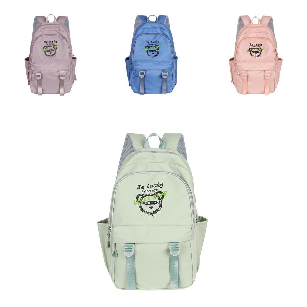 Urban Minimalist School Backpack For College Women Large Capacity Oxford Book Bag With Breathable Design 16in Laptop Compartment Casual Daily Use