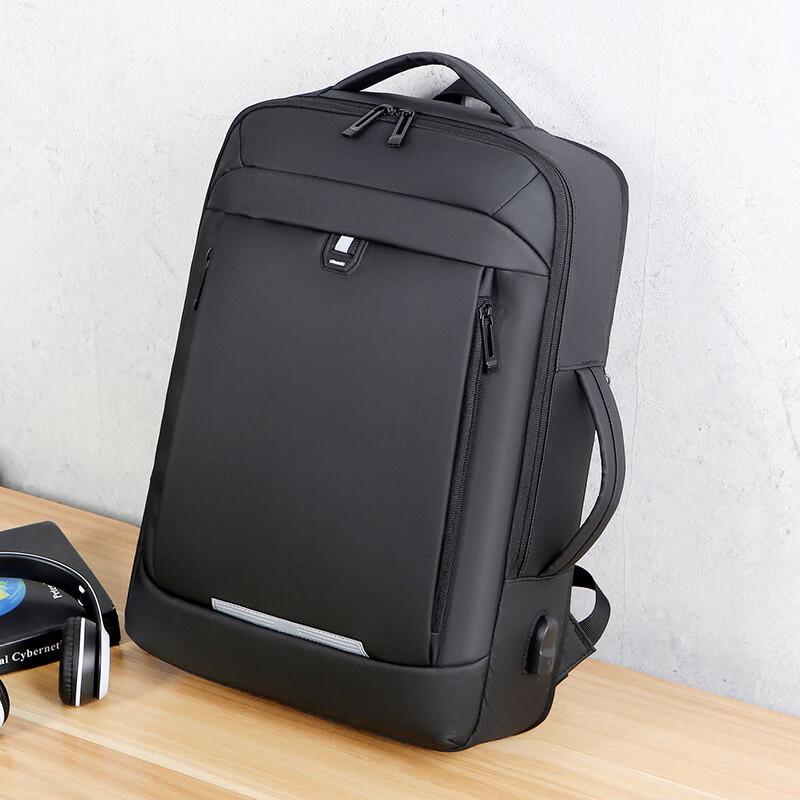 Li Shen Men's Waterproof Business Laptop Backpack