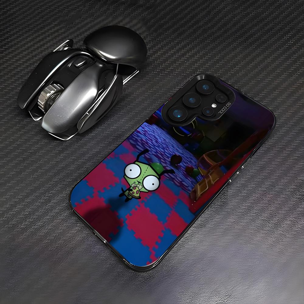 Cartoon I-Invader Zim Phone Case For Samsung S26 S25 Plus S20 S20 Plus S22 Ultra S23 FE S21 Plus S21 Ultra Colorful Cover