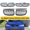 For BMW 3 Series E90 E91 2005-2008 Car Diamond Styling ABS Front Kidney Grille Hood Racing Grill Auto Replacement Part