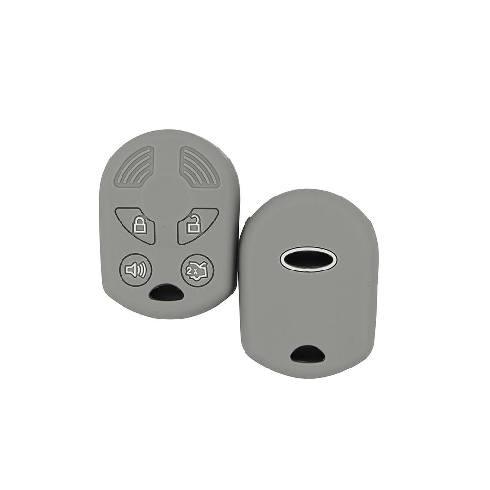 Autoschlüsseletui für Ford Taurus FORO Raptor Explorer 3/4 Tasten Schwarz Weiß Rosa