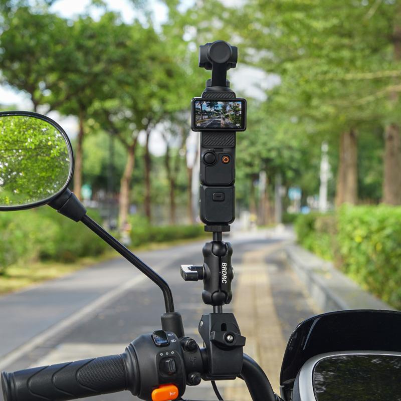 Bike Clip Mount for DJI Pocket 3/2,Bicycle Bracket Holder Fix Clamp Handheld Gimbal Camera Accessories