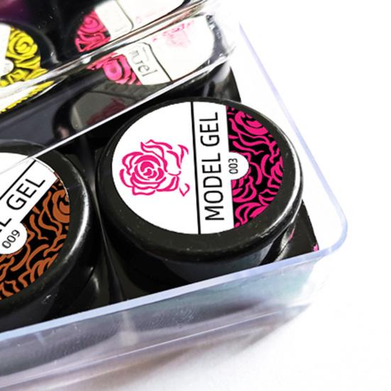 Yousheng 5g 4D Model Glue Carved Soft Firm And Durable Three-dimensional Shaping Non-stimulating Easy To Heal DIY No Odor Good Moisturizing Nail