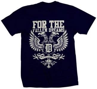 New Music For The Fallen Dreams  Crest  T Shirt 3XL