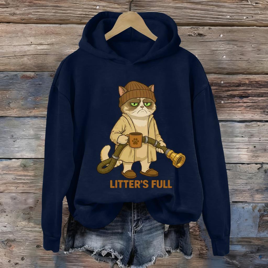 Women's Fashion Daily Versatile Casual Sweatshirts Long Sleeve Hooded Top Sweatshirts