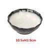 2 Pcs Japanese Creative Ceramic Household Dishes Desserts Small Bowls Bowl Snacks Cold Dishes Hot Pot Seasoning Saucer Soy Sauce