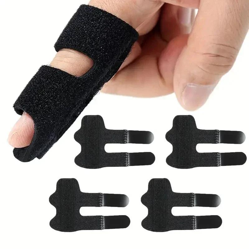 1Pcs Adjustable Finger Splint Brace Built-in Aluminum Alloy Mallet Finger Brace for All Fingers Tendon Release Pain Relief