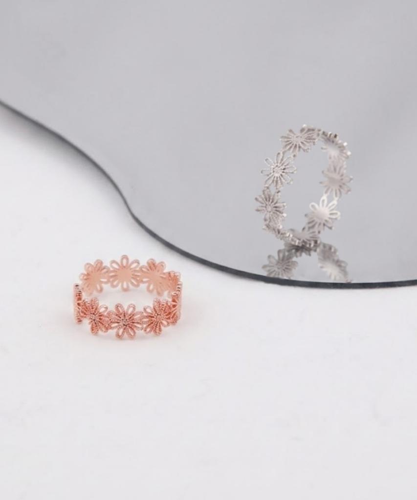 Dana Burton Blooming Lace Open Ring
