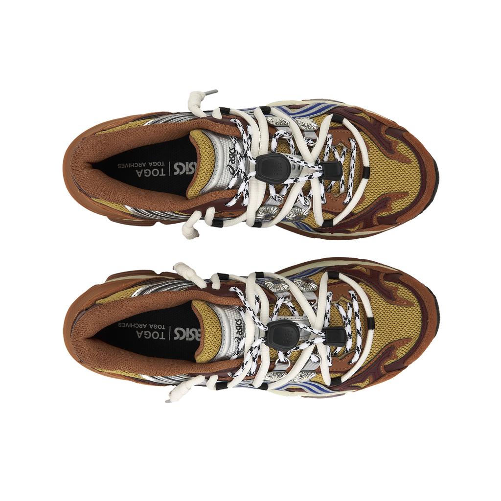 TOGA X ASICS Gel Cumulus 16 TG Brown Blue Pure Silver Unisex Sneakers 1203A838-200