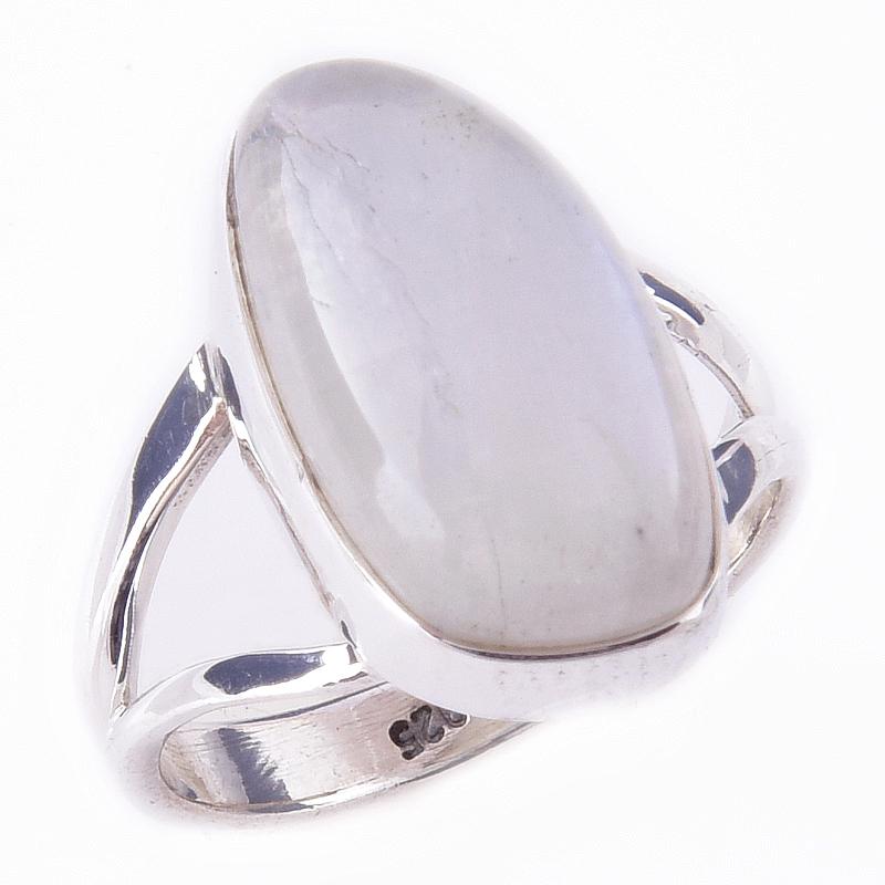 Natürlicher Regenbogen Mondstein Edelstein Handgefertigt 925 Sterlingsilber Ring Gr.6 k9e32