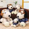 Pilot Snoopy Plush Toy Cute Sunglasses Dog Doll Doll Children's Companion Pillow