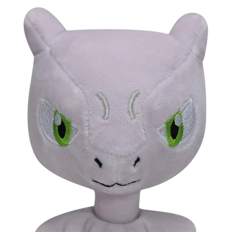 2 Styles 10" Plush Shiny Mewtwo Cartoon Stuffed Toys Soft Doll Children Gift