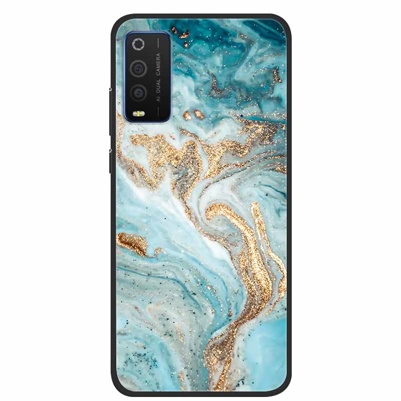 For TCL 205 Cases Fashion Silicone Soft TPU Protective Covers for TCL205 Phone Cases Floral Fundas for TCL 205 4187D 2021 Coque