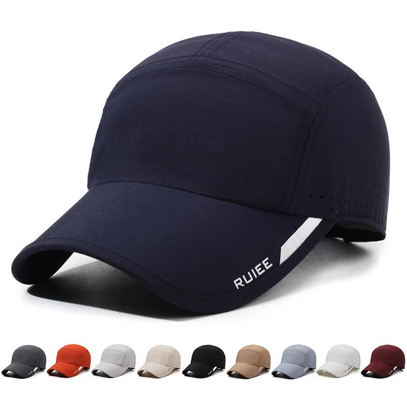 Polyester Sports Cap With Breathable Sun Protection For Summer Outdoor Activities