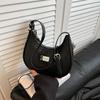 Niche bag women's new line fashion high sense versatile single shoulder armpit bag crossbody dumpling bag