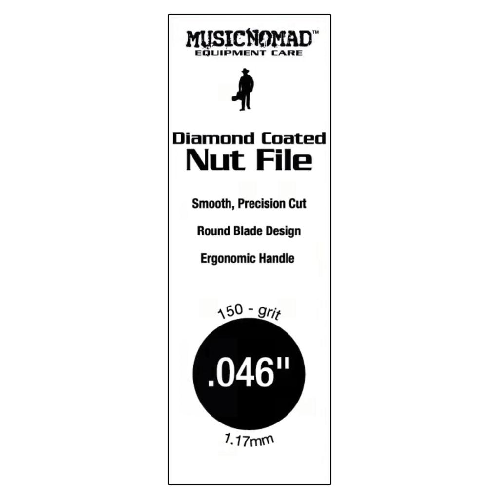 MUSIC NOMAD Diamond Coated Nut MN659 File, .046 inch,